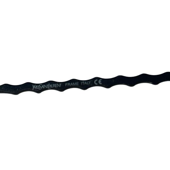 Yves Saint Laurent Eyeglasses 5085 Y505 Black/Gunmetal Oval Frame 53[]18 135 - Picture 7 of 8